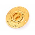 Motocorse Billet Aluminum Gas Cap for Ducati Multistrada V4 / 1200 / 1260 / 950, Diavel 1260, and Hypermotard 950